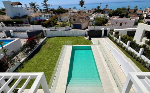 New-Built Second Line Beach Villa