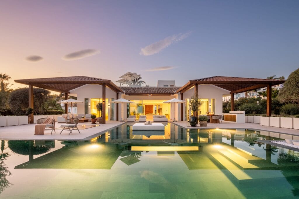 Marbella Golden Mile Villa — Andalucía vs Madrid tax map