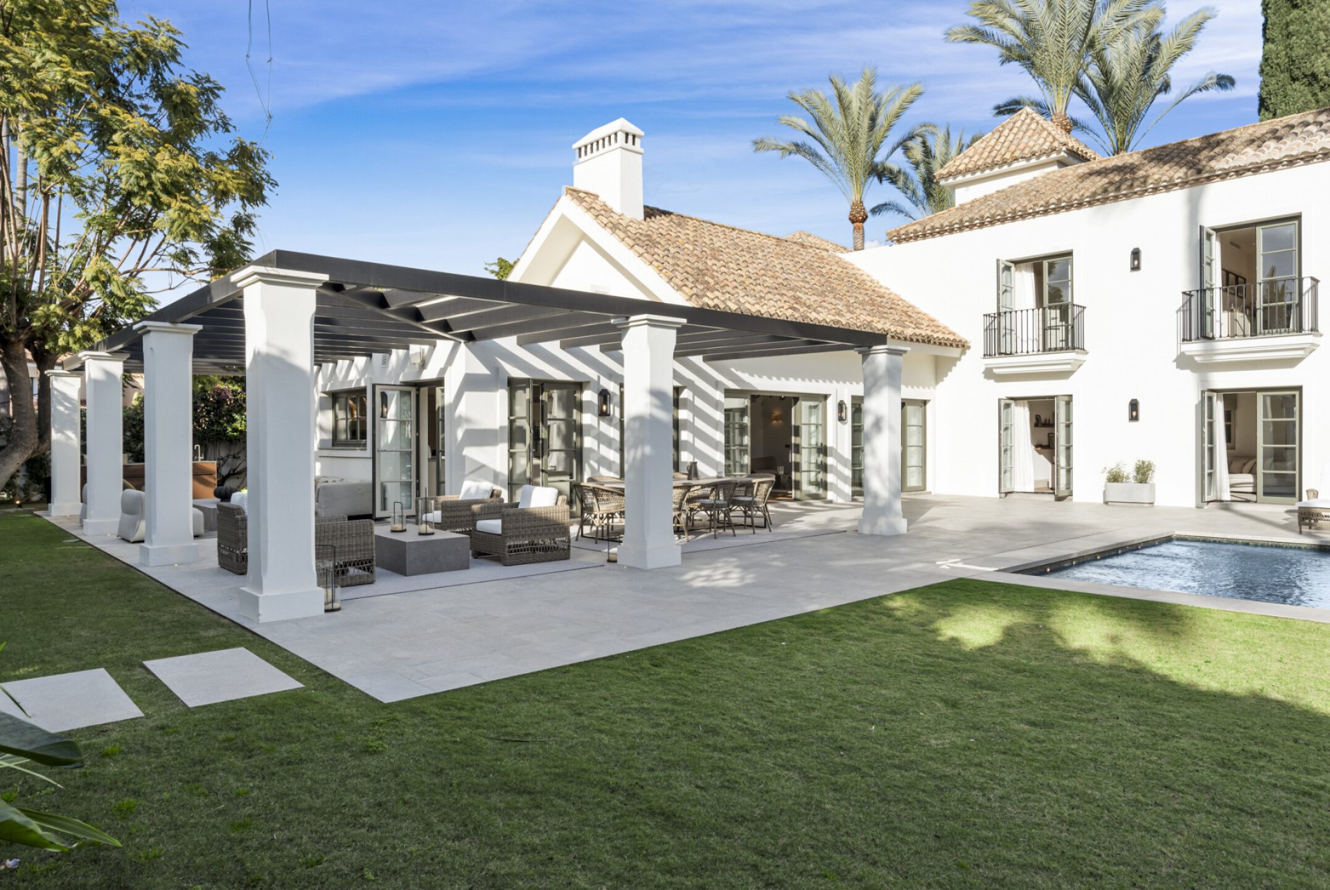 Maison Dorée villa in Nueva Andalucía, Marbella