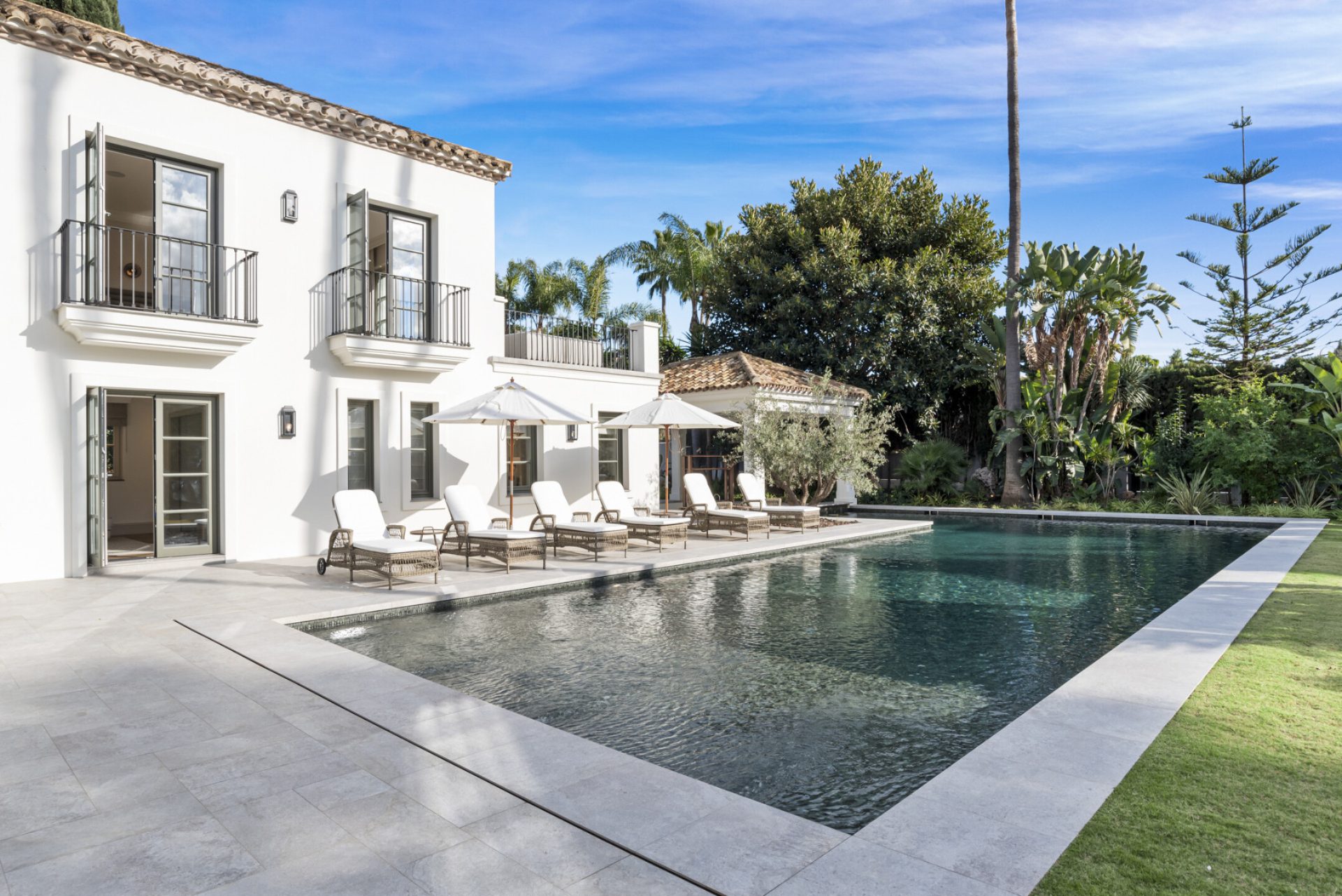 Maison Dorée villa in Nueva Andalucía, Marbella